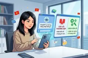 ChatGPT có hỗ trợ tiếng Việt không? Những lỗi thường gặp và hướng dẫn toàn diện về cách sửa lỗi