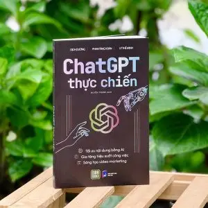 Cuốn sách ChatGPT Thực Chiến của nhà xuất bản Dân Trí
