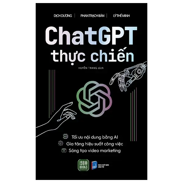 Mặt trước bìa sách ChatGPT Thực Chiến