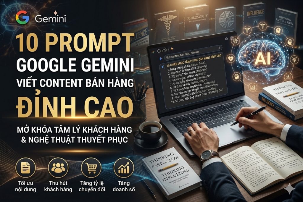 Hình 2 tổng hợp 10 prompt Google Gemini viết content bán hàng