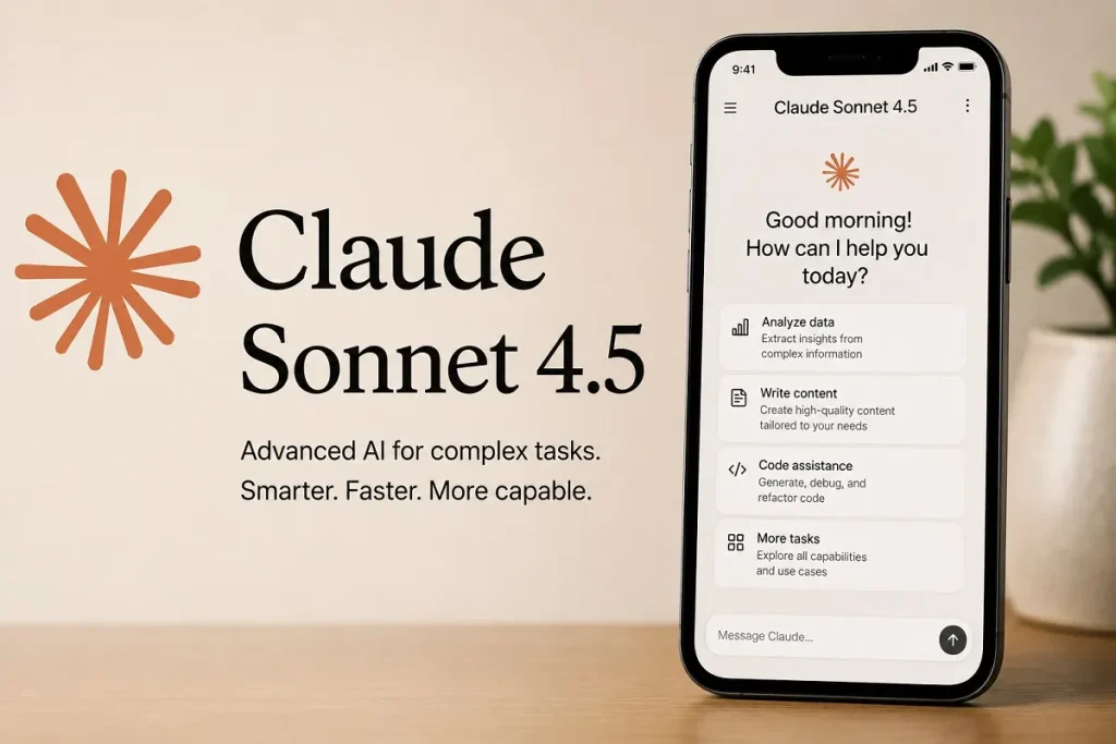 Cách chọn model Claude phù hợp với từng công việc. Claude Sonnet 4.5