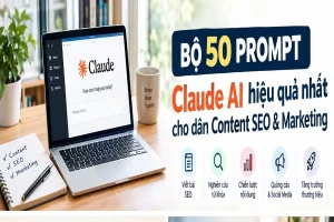 Bộ 50 prompt Claude AI hiệu quả nhất cho dân Content SEO & Marketing
