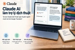 Claude AI làm trợ lý dịch thuật: Tại sao Claude dịch thuật ngữ chuyên ngành mượt mà hơn Google Translate?